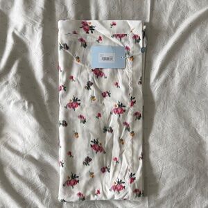 Hill House Floral Swim Sarong - White and Pink